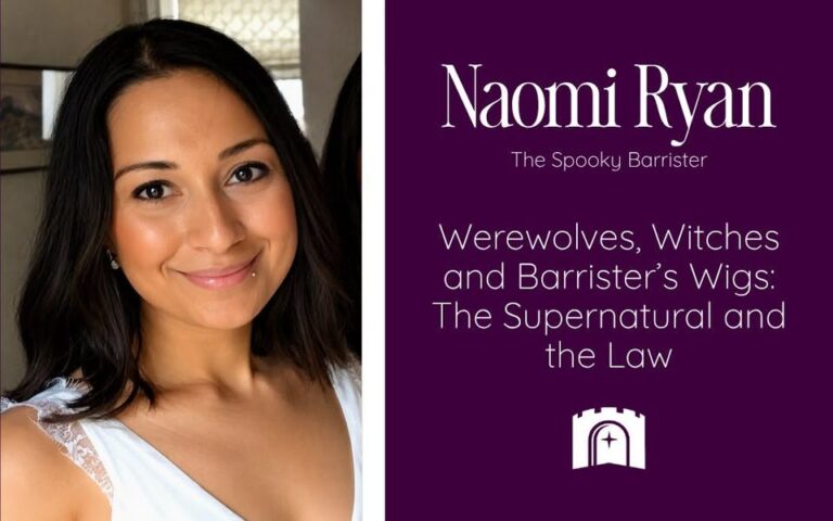 Werewolves, Witches + Barrister’s Wigs: The Supernatural + the Law