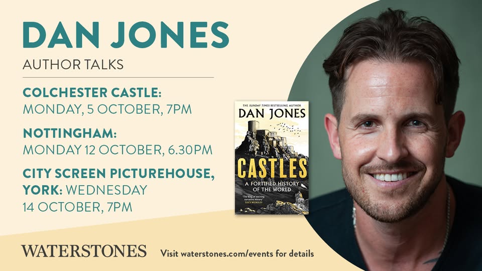 Castles at the Castle! An Evening With Dan Jones