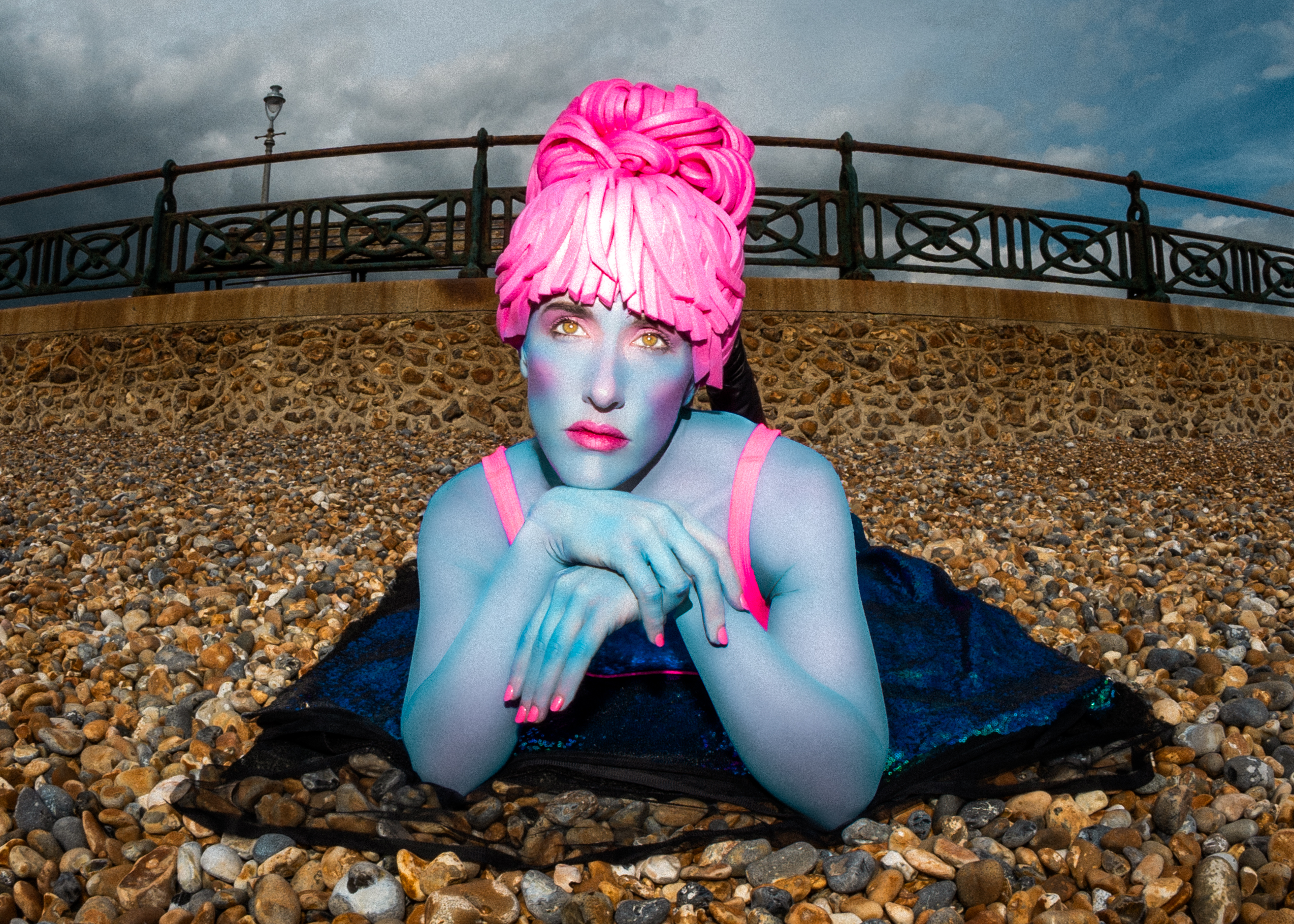 Alicia Queen as Blip Blarp in Blip Blarp: An Alien Love Story.