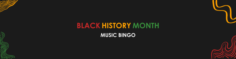 Black History Month – Music Bingo!