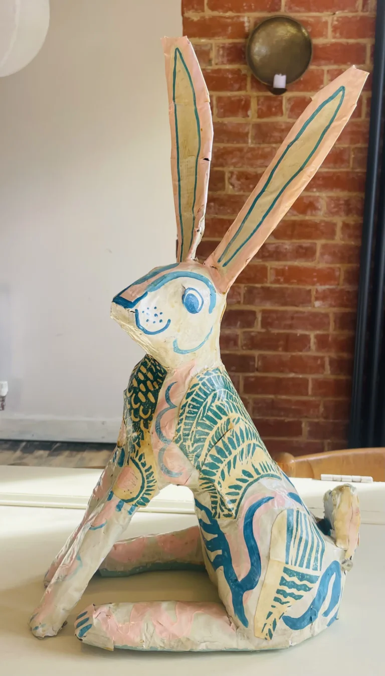 Build A Paper Animal Sculpture With Lino Printing (2-Part Workshop)