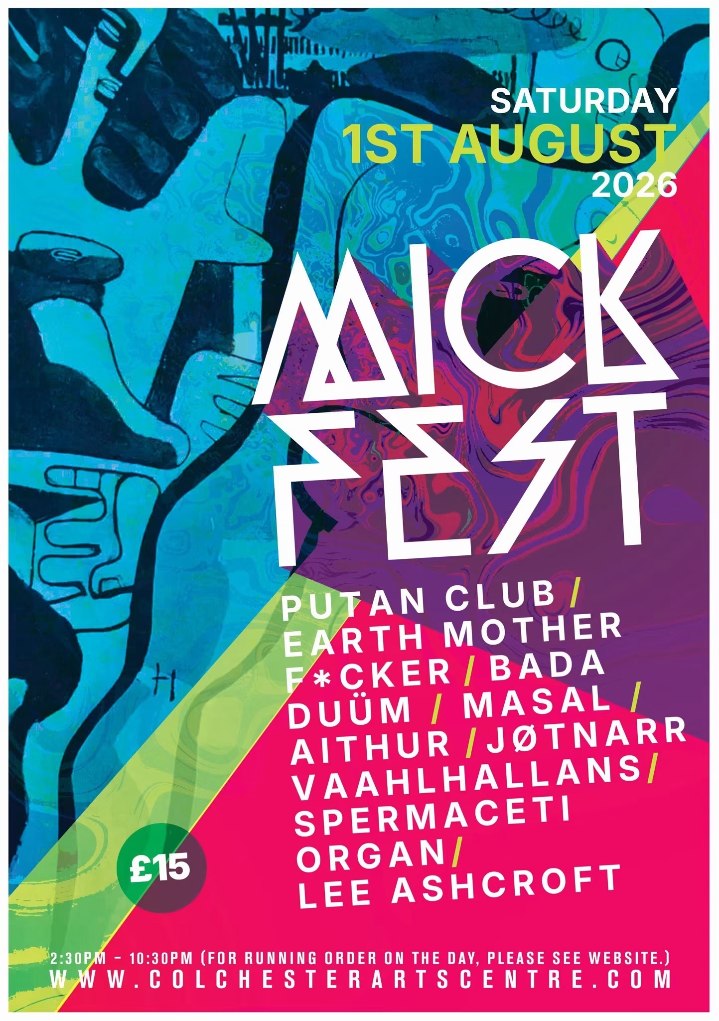 Mick Fest 2026 Poster