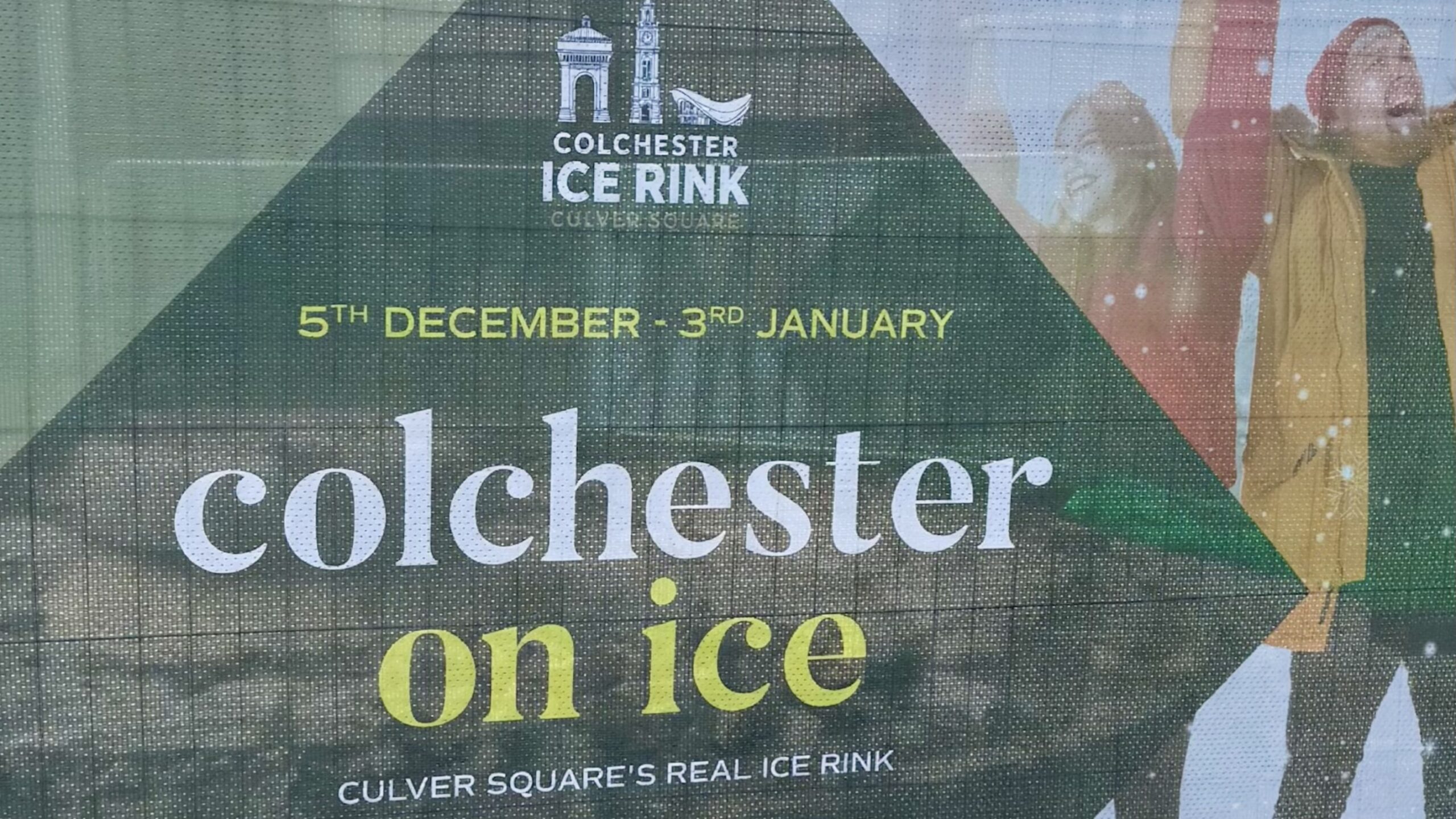 Colchester on Ice at Culver Square in Colchester
