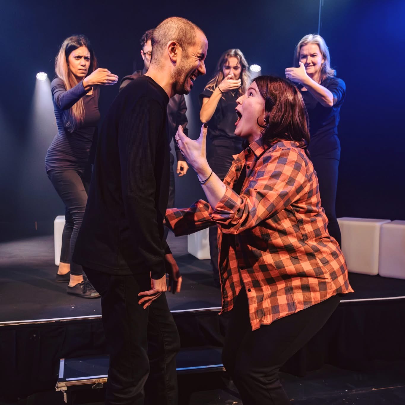 Breathe... by Colchester playwright Jazz Ely at the Mercury Theatre Studio - Colchester Fringe Summer Weekender.